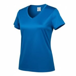 WOMENS VNECK T SHIRT DRI FIT LIGHT WEIGHT AND SOFT