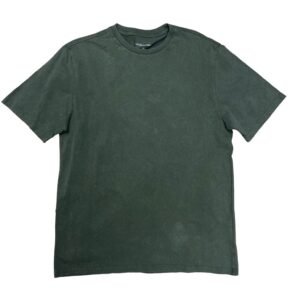 UNISEX STONE WASHED CREW NECK T SHIRT