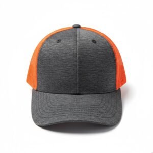 Charcoal and Orange